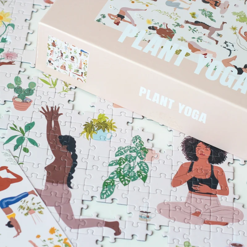 Puzzle 1000 Teile | Plant Yoga