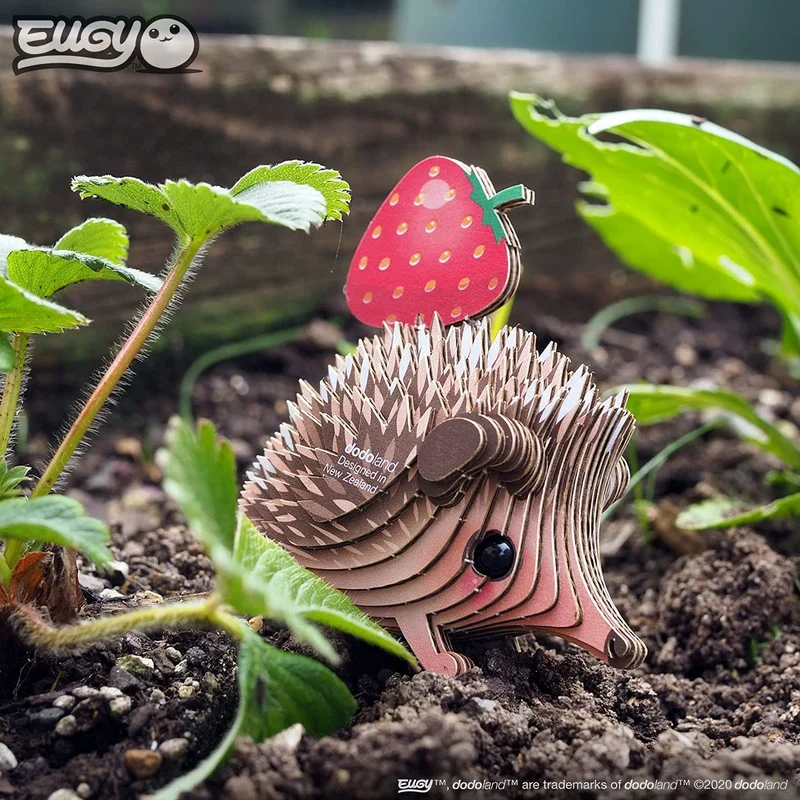 Öko-Puzzle 3D – Igel