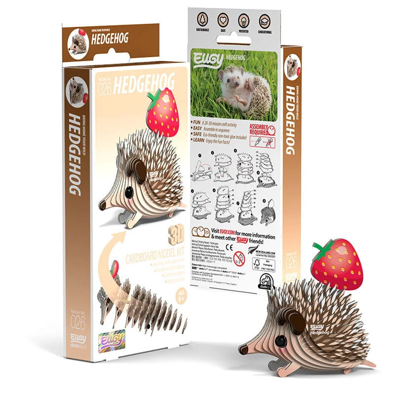 Öko-Puzzle 3D – Igel