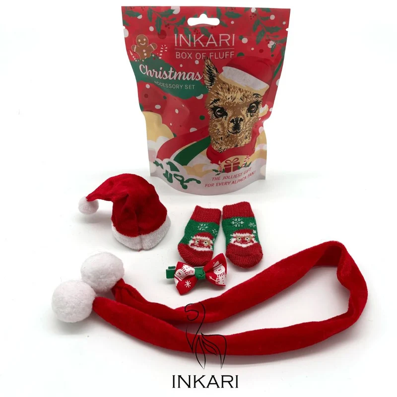 Zubehörset für Alpakas – Weihnachten
