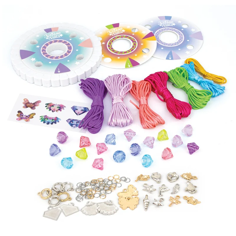 Set zum Basteln von Armbändern, 6 Stück – Coralia