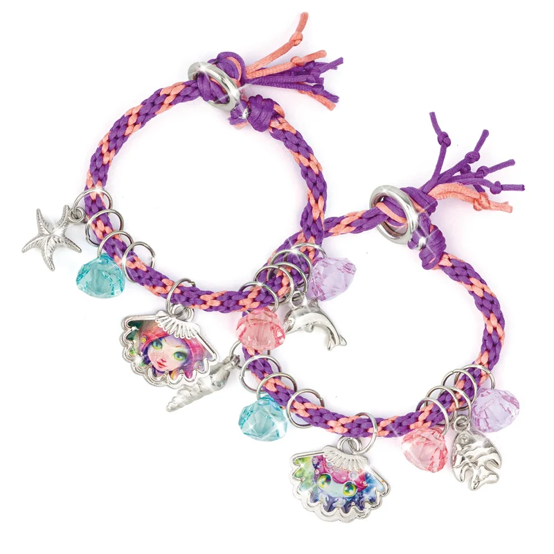 Set zum Basteln von Armbändern, 6 Stück – Coralia