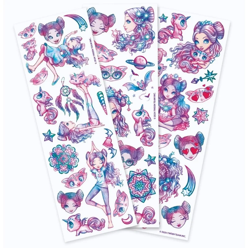 Tattoos für Kinder – Nebulia 50 Stück
