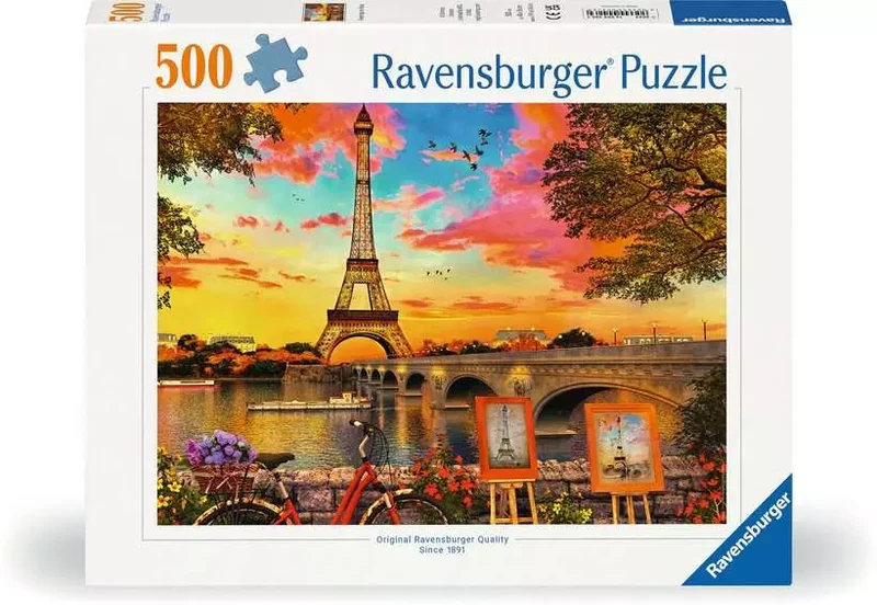 PFG Ravensburger Evenings in Paris, Dominic Davison (500pcs) (Usage/Used - PUZZLES FOR GOOD)