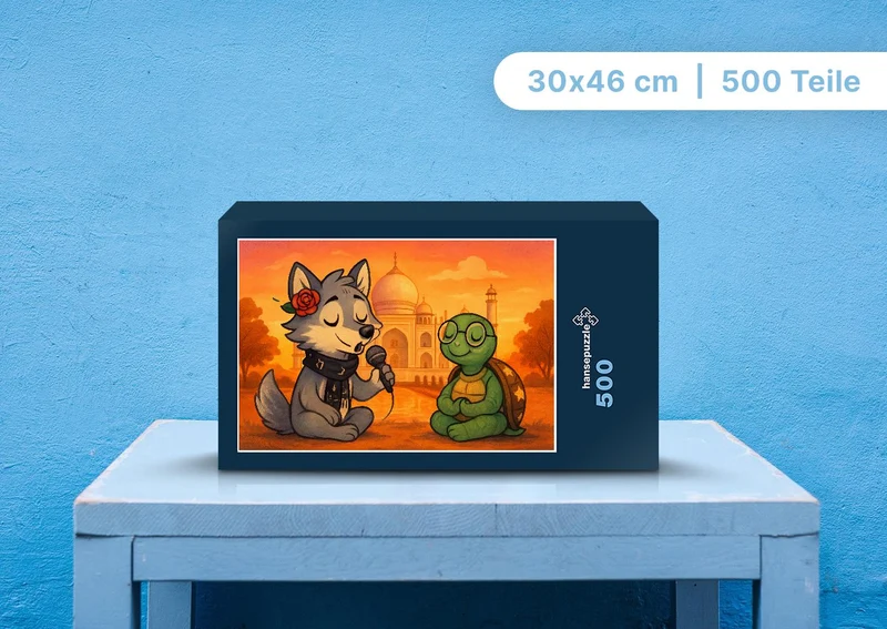 112083 Kinder - Rose und Taz Puzzle