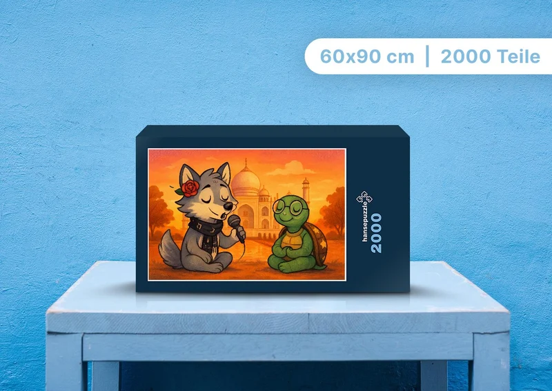 112083 Kinder - Rose und Taz Puzzle