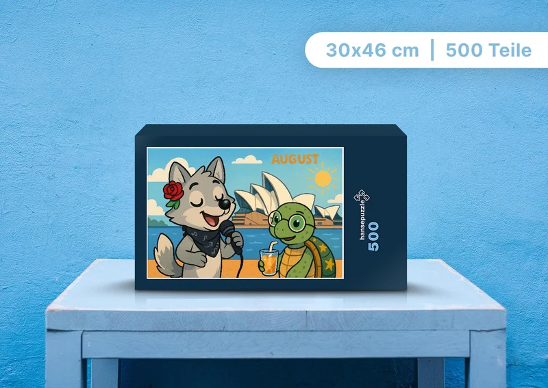 112078 Kinder - Rose und Taz Puzzle