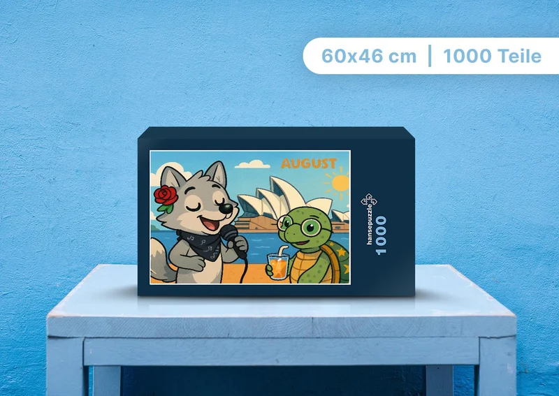 112078 Kinder - Rose und Taz Puzzle