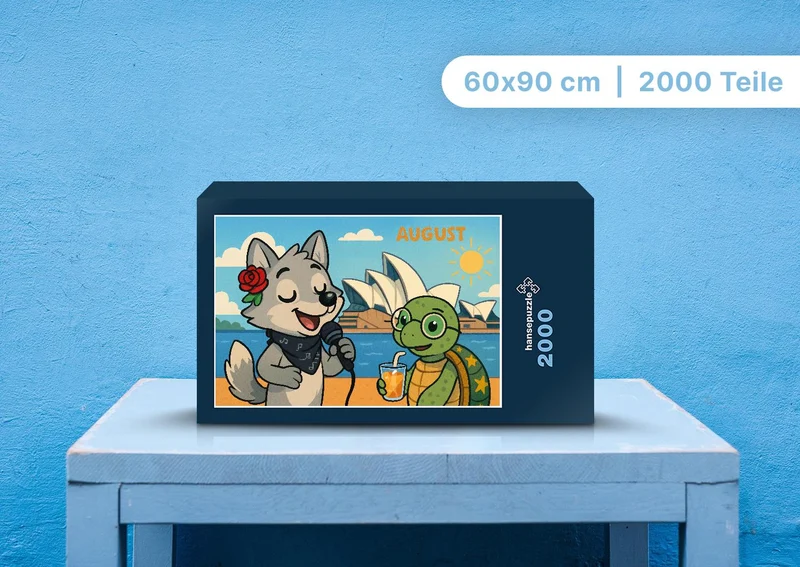 112078 Kinder - Rose und Taz Puzzle