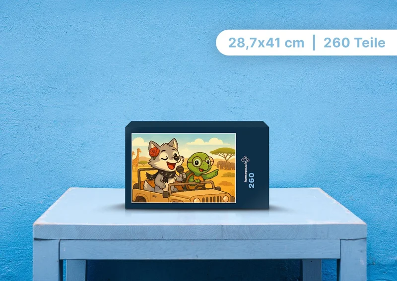 112073 Kinder - Rose und Taz Puzzle