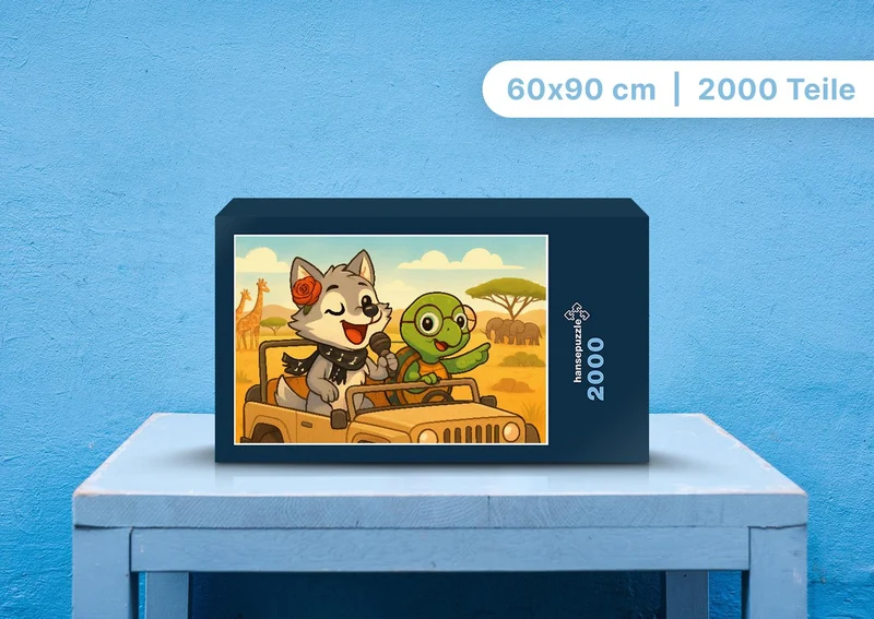 112073 Kinder - Rose und Taz Puzzle
