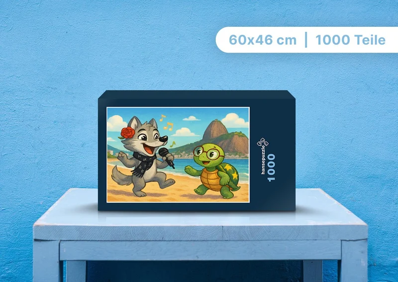 112068 Kinder - Rose und Taz Puzzle