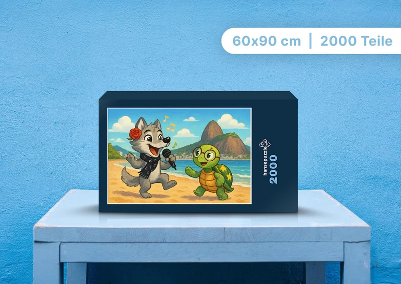 112068 Kinder - Rose und Taz Puzzle
