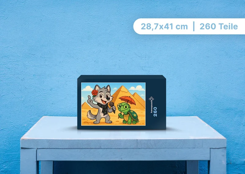 112058 Kinder - Rose und Taz Puzzle