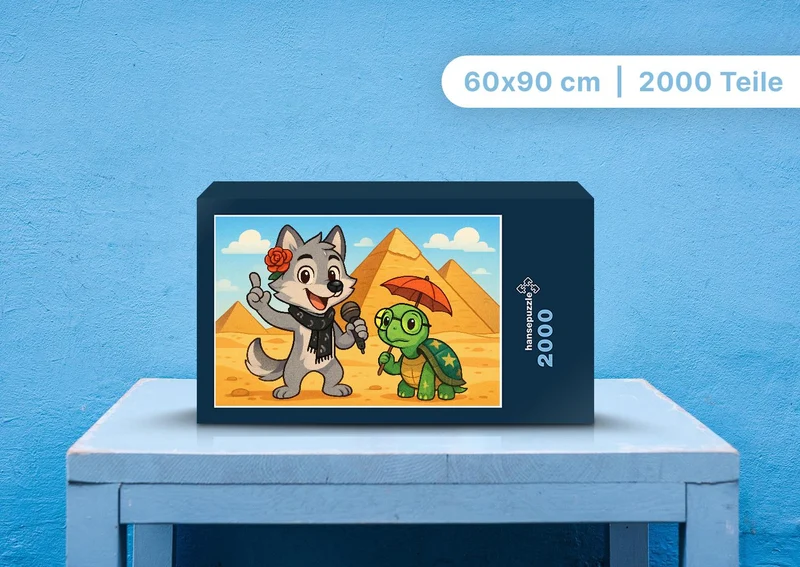 112058 Kinder - Rose und Taz Puzzle