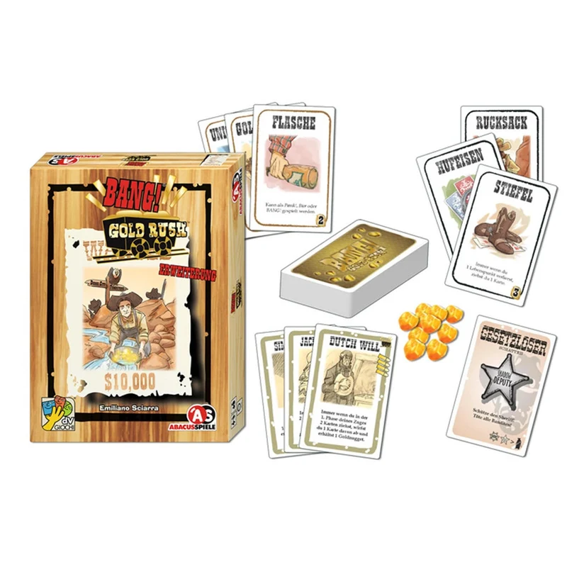 AbacusSpiele Bang! - Erweiterung Gold Rush