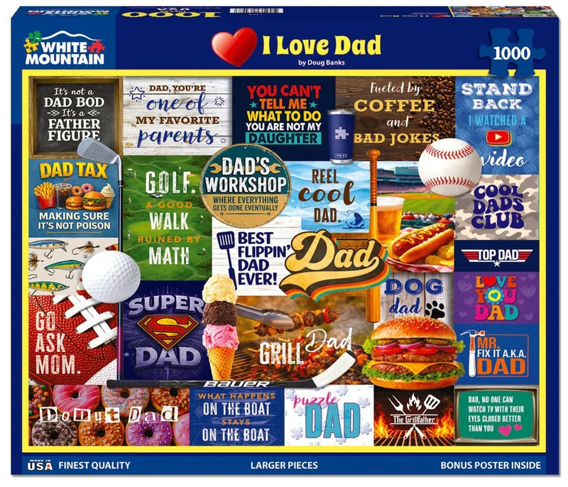 I love Dad (1000pcs)
