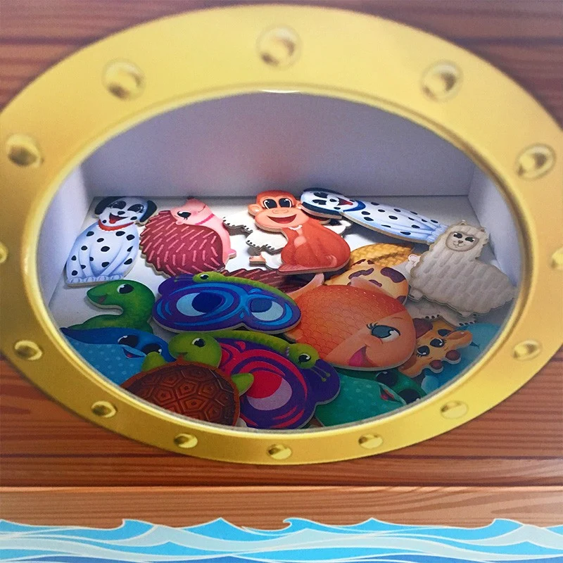 Sinnesspiel nach der Montessori-Methode – Tastsinn