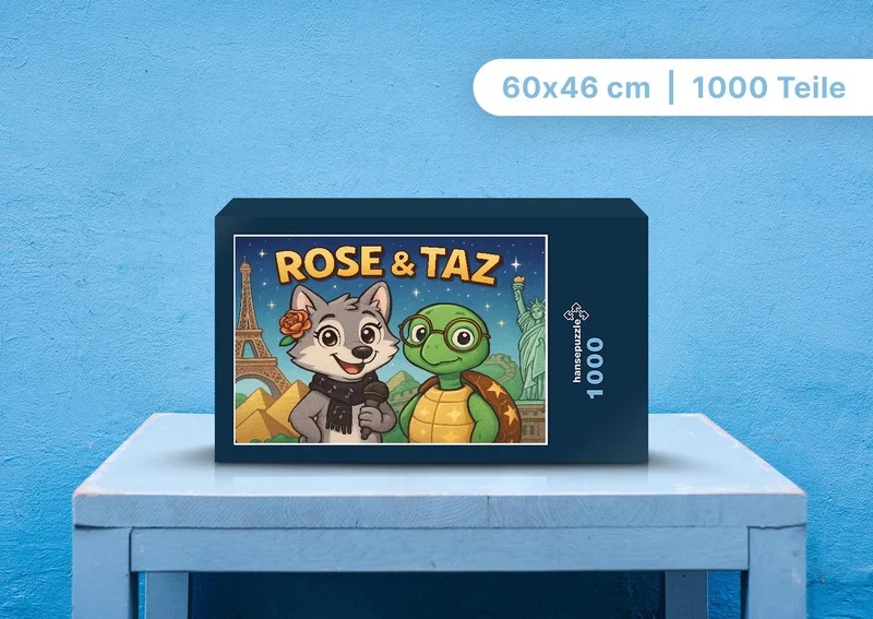 112038 Kinder - Rose und Taz Puzzle