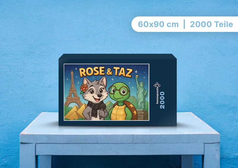 112038 Kinder - Rose und Taz Puzzle