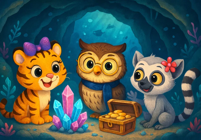 112013 Kinder - Tina, Ollie und Lulu Puzzle