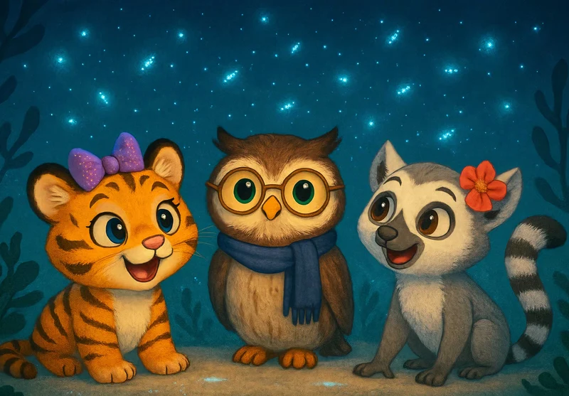 112003 Kinder - Tina, Ollie und Lulu Puzzle