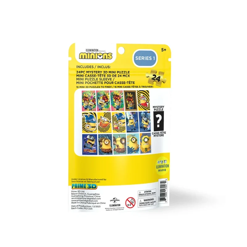 Universal - Minions Mini Mystery Blind Bag (24pcs)