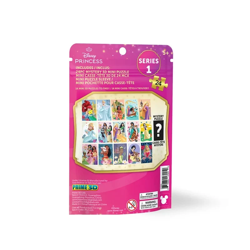Disney - Princess Mini Mystery Blind Bag - Discover the Magic (24pcs)