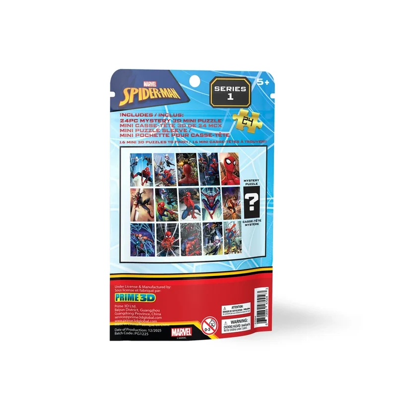 Marvel - Spider-Man Mini Mystery Blind Bag - Collect the Whole Web (24pcs)