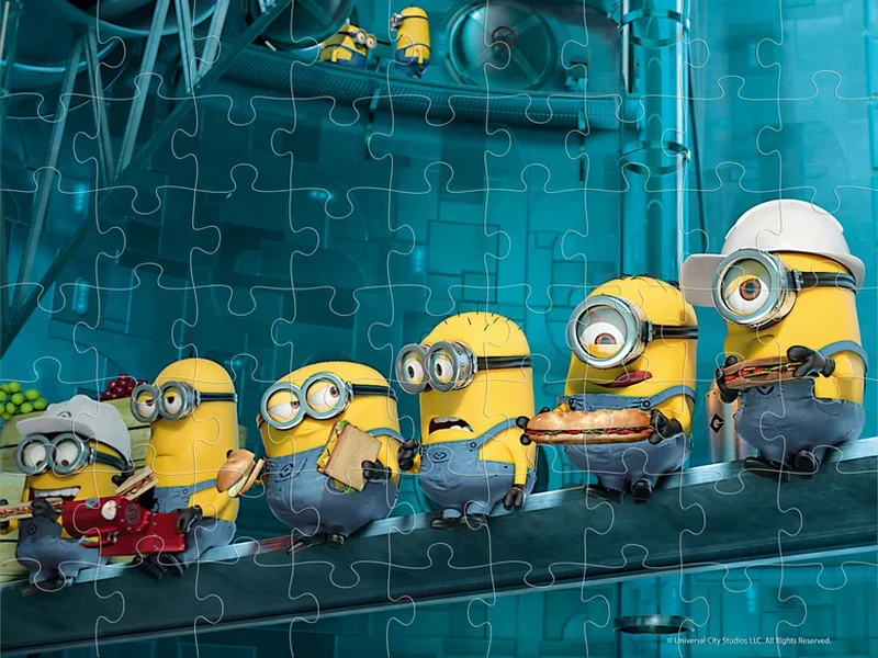 3D/2D Universal - Minions - Bello! Let The Fun Begin! (Double-Sided) (63pcs)