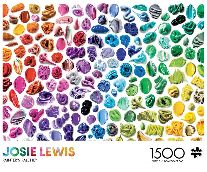 PFG Painter's Palette, Josie Lewis (1500pcs) (Usage/Used - PUZZLES FOR GOOD)