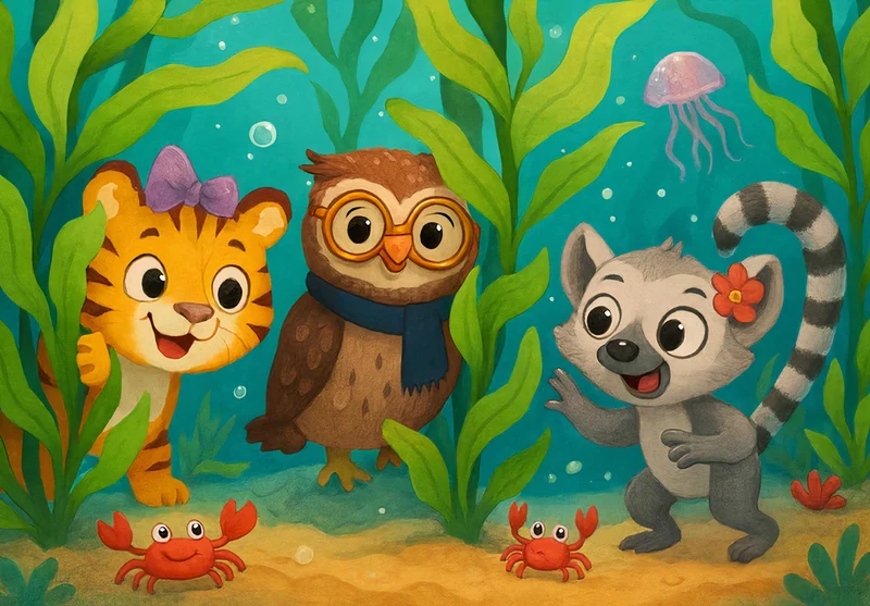 111993 Kinder - Tina, Ollie und Lulu Puzzle