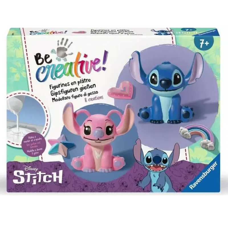 Ravensburger - BeCreative Maxi Disney Stitch - Bastelset Gipsgießen