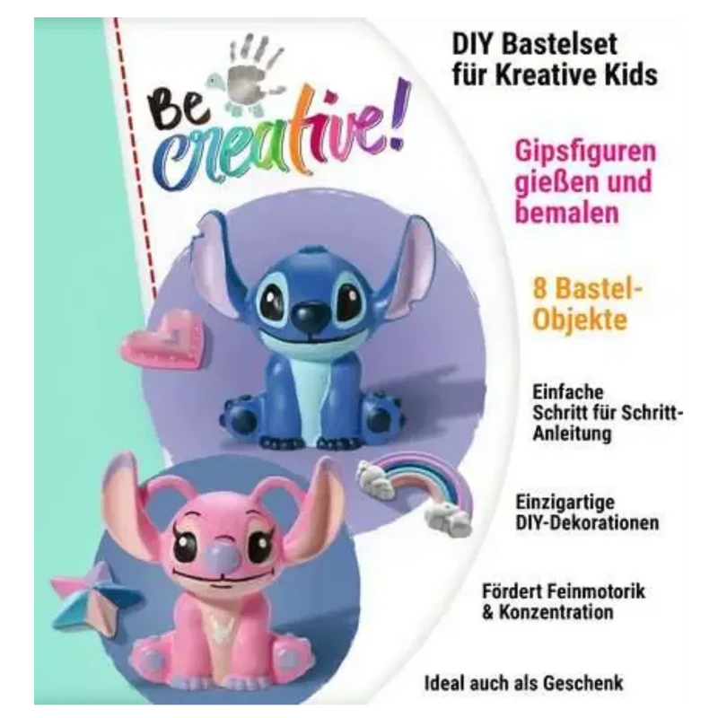 Ravensburger - BeCreative Maxi Disney Stitch - Bastelset Gipsgießen