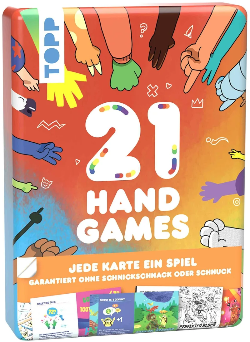 21 Hand Games, deutsch