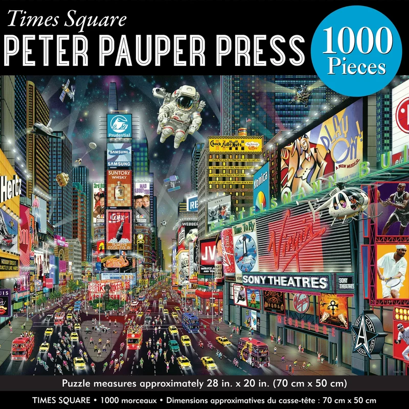 PFG Times Square (1000pcs) (Usage/Used - PUZZLES FOR GOOD)