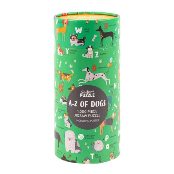 PFG A - Z of Dogs (1000pcs) (Usage/Used - PUZZLES FOR GOOD)