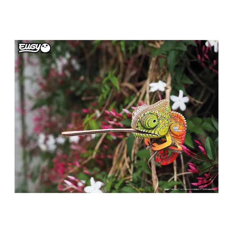 Eugy - 3D Bastelset Chamäleon