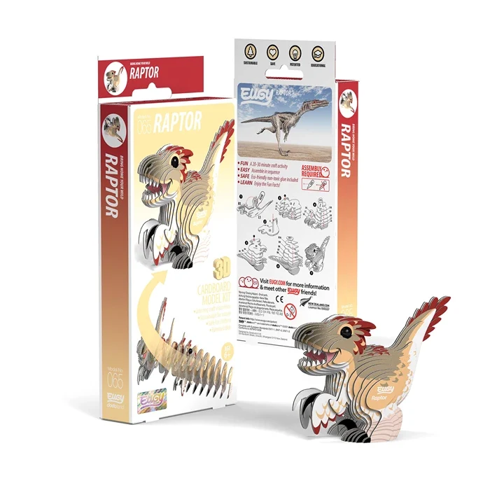 Eugy - 3D Bastelset Raptor