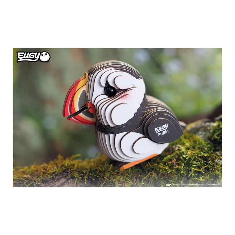 Eugy - 3D Bastelset Papageientaucher
