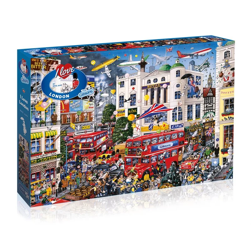 I Love London, Mike Jupp (1000pcs)