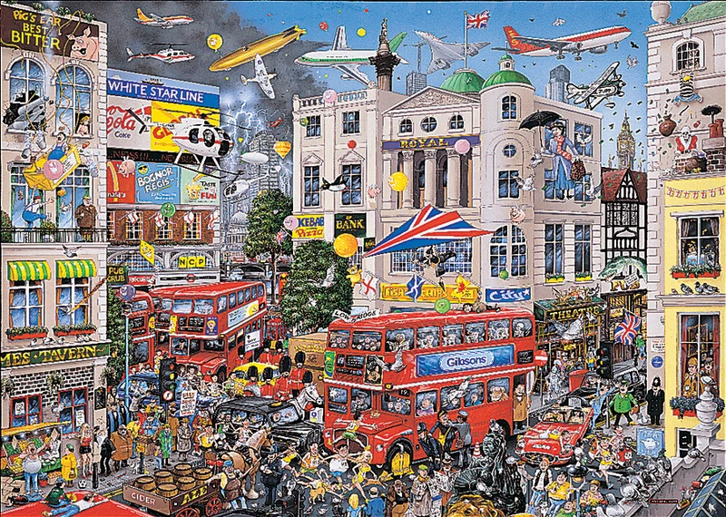 I Love London, Mike Jupp (1000pcs)