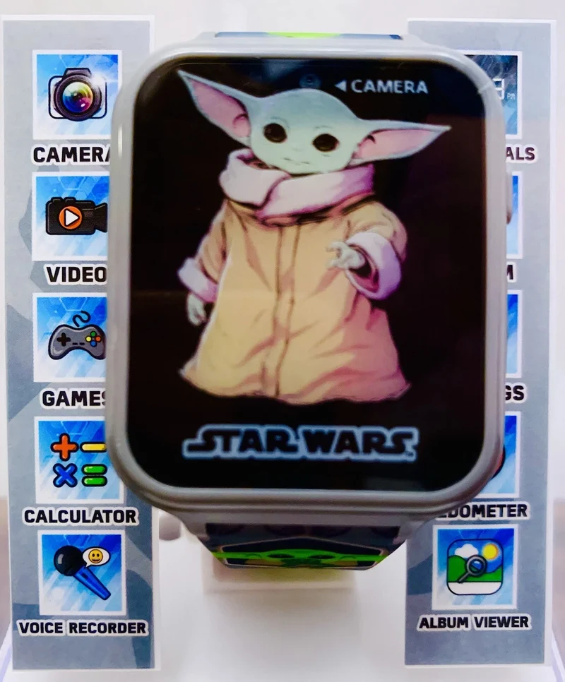 Accutime - Star Wars Mandalorian Baby Yoda Smart Watch für Kinder