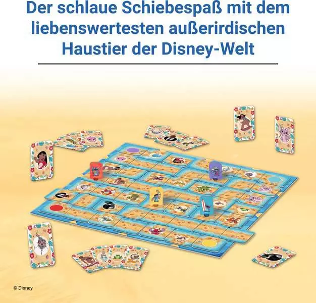 Ravensburger - Disney Stitch Brettspiel Labyrinth