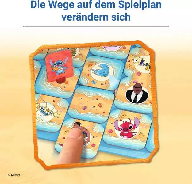 Ravensburger - Disney Stitch Brettspiel Labyrinth