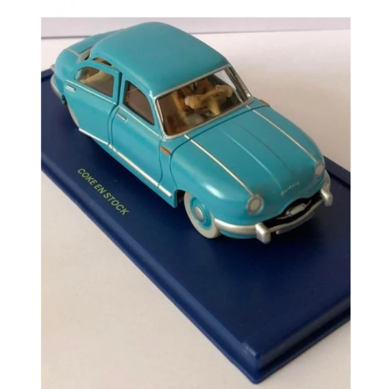 Sammlerauto Tim und Struppi - Taxi Panhard 1:43 - Voiture de collection Tintin - la Voiture Taxi Panhard - Coke en Stock 1:43