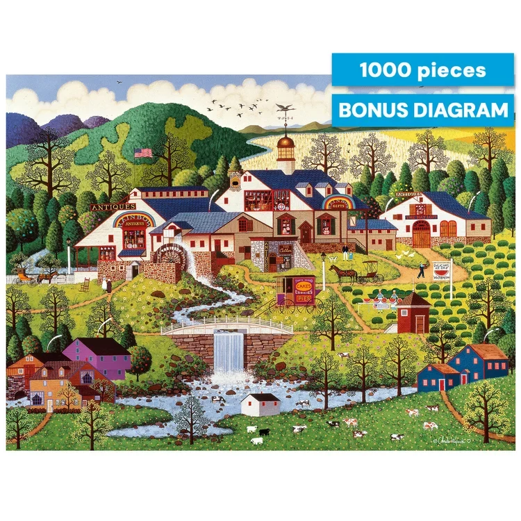 DMG Rainbow's End, Charles Wysocki (1000pcs) (DAMAGED BOX)