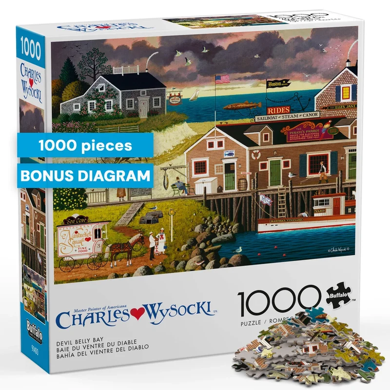 DMG Devil Belly Bay, Charles Wysocki (1000pcs) (DAMAGED BOX)