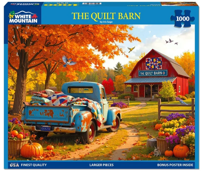 DMG The Quilt Barn (1000pcs) (DAMAGED BOX)
