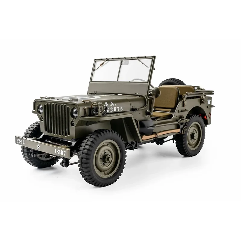 Willys Jeep Rochobby 1941 MB Scaler 1:12 4WD - RTR - Set